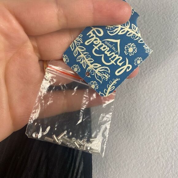 Free People Crushin On You Embellished Dress in Black XS - Picture 5 of 10